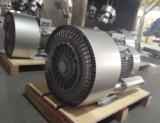 4KW Three Phase Double Stage Ring Blower for Sweage Treatment